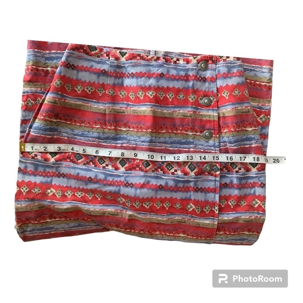 Vintage Faux Wrap Western Skirt​​​​​​​ - Picture 10 of 13
